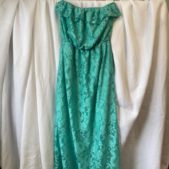 Lace Maxi Sun Dress - Picture 2 of 6